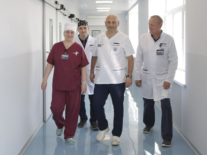 После текущего ремонта открылась первая очередь операционного блока