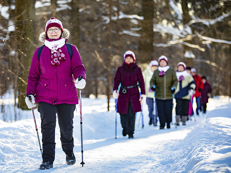 Анастасия Ракова анонсировала старт зимнего сезона в проекте «Московское долголетие»