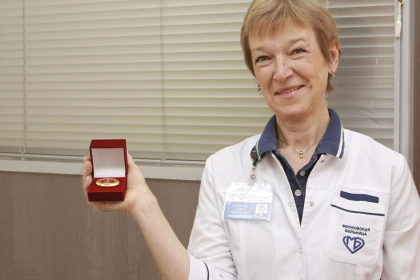 Заведующая Кардиологическим отделением № 1 кмн Кудинова Мария Александровна